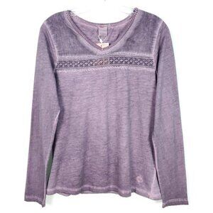 MANGUUN Women's Long Sleeve Top Size L